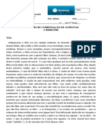 Trabalho de Compensação 8ºs Anos 1º Bi