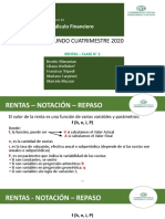 Cálculo Financiero Rentas Clase 2 2doc 2020
