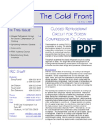 Cold Front - Vol. 3 No. 1, 2003 Newsletter