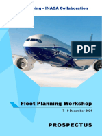 Fleet Planning Workshop: Prospectus