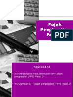 Presentasi Adm Pajak PPH Pasal 21