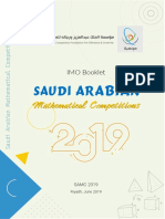 [Booklet] Saudi Arabia Mathematical Competitions 2019