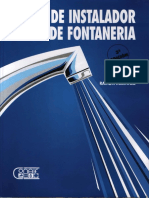 (Fontanería) (Español E-Book) Curso Instalador Fontanería - 3ª Edición - 1997 ; Javier Jimenez y Ramón Martínez - Editorial Conaif