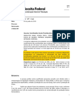 FUNRURAL - Declaração Anexo XX Anual - SC - Cosit - N - 197-2019