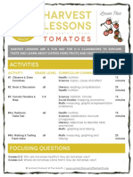 Harvest Lessons: Tomatoes