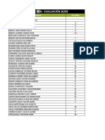 Reporte Evaluacion