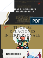 Tipos de Relaciones Interpersonales