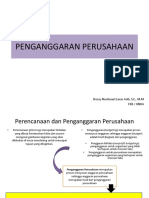 PENGANGGARAN PERUSAHAAN 1 Dan 2