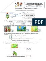 La cigarra y la hormiga - Comprensión lectora