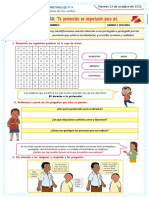 VIERNES 29 TUTORIA Tu Protección Es Importante para Mí.