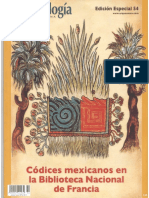 54 Códices Mexicanos en La Biblioteca Nacional de Francia Esp