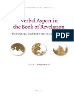 (Linguistic Biblical Studies 4) David L. Mathewson - Verbal Aspect in The Book of Revelation - The Function of Greek Verb Tenses in John's Apocalypse-BRILL (2010)