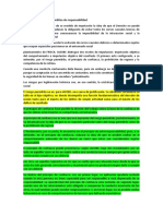 Imputación Objetiva y Ámbitos de Responsabilidad