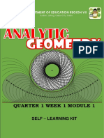 Analytic Geometry - Quarter 1 - Week 1