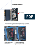 Barrier Gate Troubleshooting: Reset Loop Detector Lamp to Fix Opening/Closing Issues