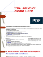 BACTERIAL AGENTS OF FOODBORNE ILLNESS