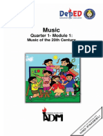 Music: Quarter 1-Module 1