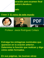 Clase 2 - El Reino de Este Mundo