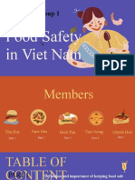 Group 1: Food Safety in Viet Nam
