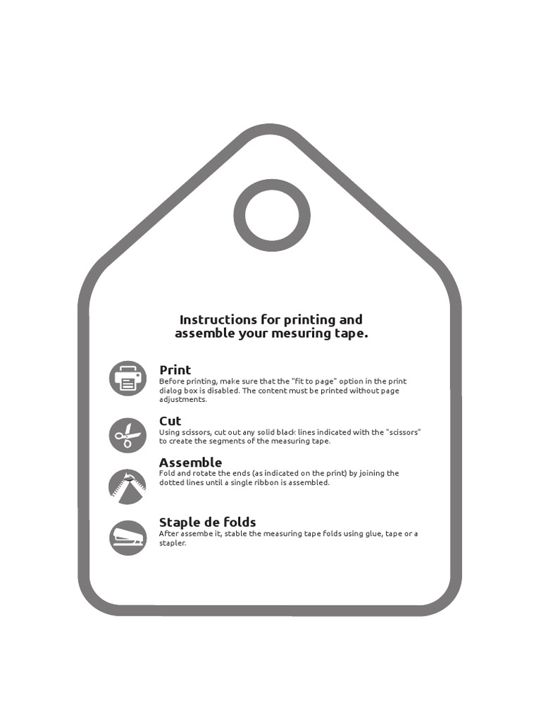 DIY Measuring Tape Guide | PDF