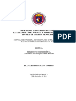 Reflexiones Sobre Bioética Las Ciencias de La Vida y Los Valores Humanos