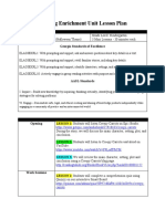 Reading Enrichment Unit Lesson Plan