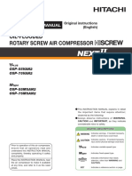 Oil-Flooded Rotary Screw Air Compressor: Instruction Manual