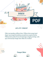 Penggunaan Diksi