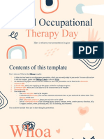 World Occupational Therapy Day by Slidesgo