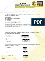 Concept Formation (Form and Coefficient)