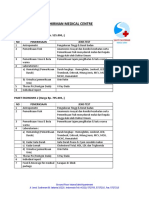 Paket Medical Check Up SSMC 2021