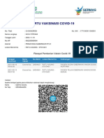 Vaksinasi Covid-19 Novi Fitriani
