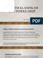 4 Klasifikasi Dan Indeks Arsip 2020