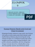 Tugas PKN Kelompok 9 - PGSD Kelas 1a