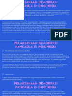Peranan Demokrasi Pancasila Di Indonesia