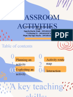 Group 2 - Classroom Activities