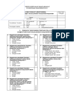 Format Survei Kepuasan Masyarakat (Ikm)