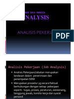 MSDM Analisis Pekerjaan