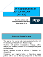 AGT600 Course Content