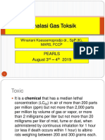 Inhalasi Gas Toksik: Pearls August 3 - 4 2019