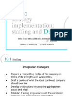 10. Staffing and Directing - Strategy Implementation
