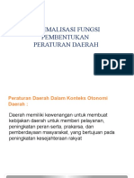 Optimalisasi Fungsi Bapemperda