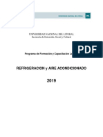 Curso Refrigeración y Aire Acondicionado - Pfycl 2019 PDF