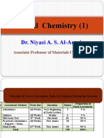 General Chemistry (1) : Dr. Niyazi A. S. Al-Areqi