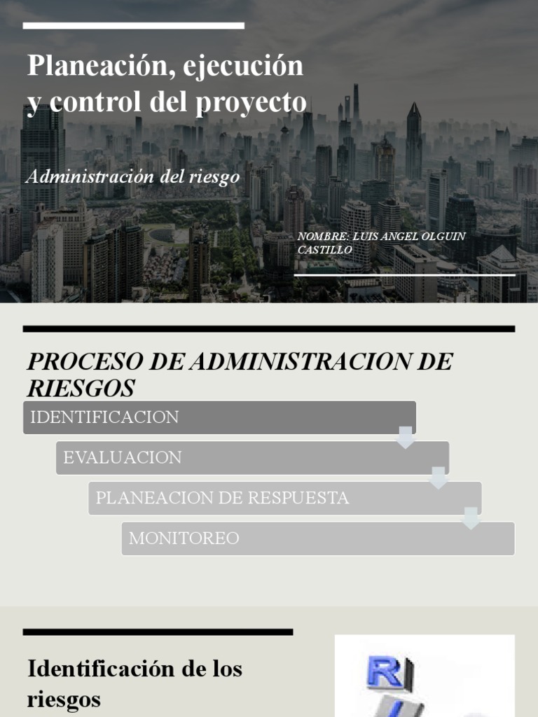 Gestión de Riesgos en Proyectos | PDF | Riesgo | Evaluación