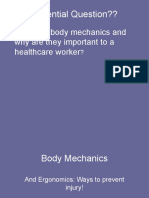6th Grade Body Mechanics PP