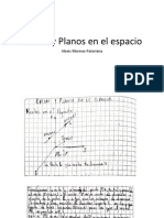 Planos y Rectas en El Espacio