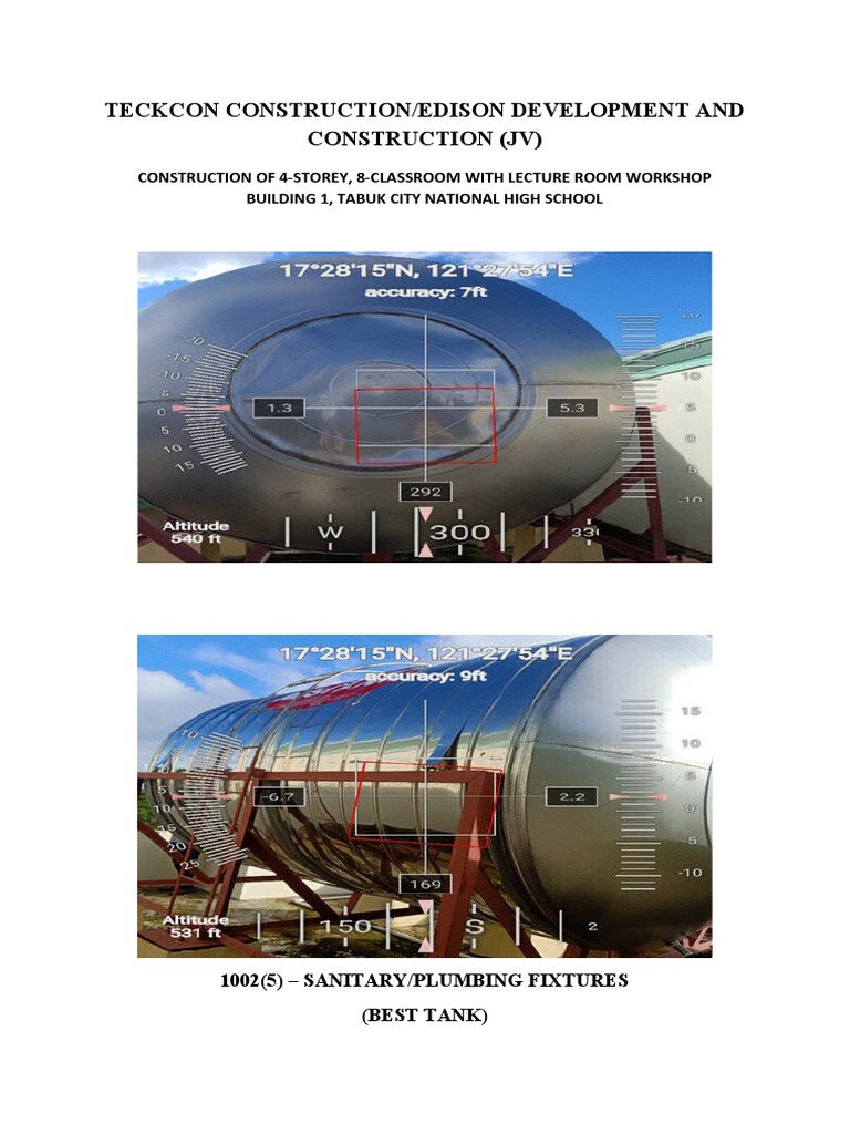 Best Tank DPWH | PDF