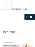 The Canterbury Tales - The Plowman and The Miller