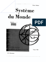 Le Système Du Monde - Histoire Des Doctrines Cosmologiques de Platon À Copernic. Tome 8